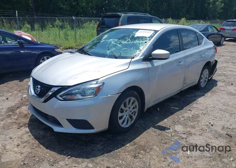 2018 Nissan Sentra Sv из США, поврежденный, VIN 3N1AB7AP6JL640112